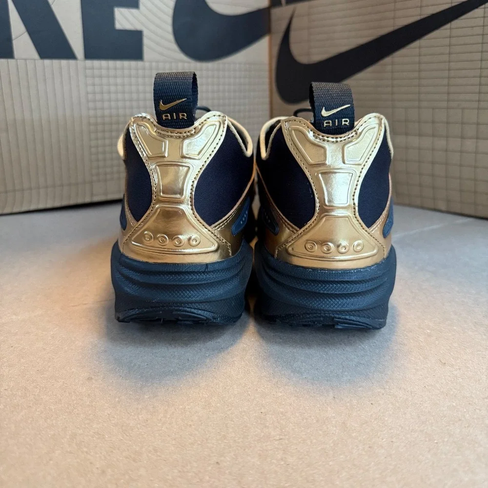 NIKE WMNS AIR MAX SUNDER BLACK METALLIC GOLD DARK SMOKE GREY HJ4130-002 SZ 9